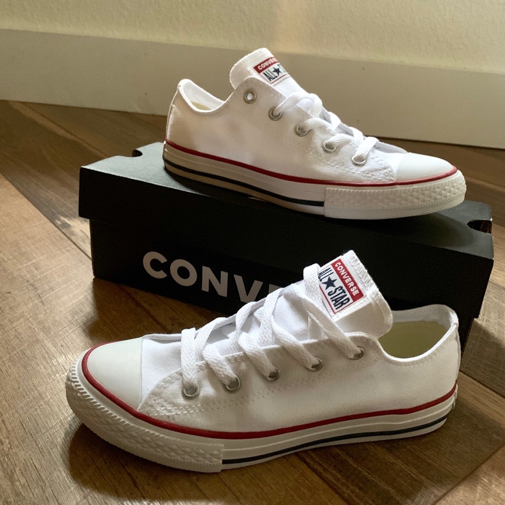Youth White Converse